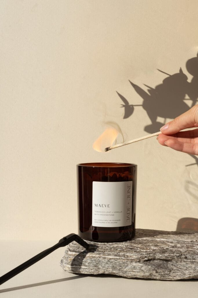 crystal soy candles
Maeve candle
