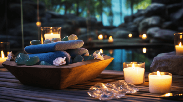 crystal soy candle