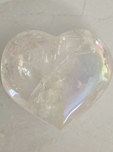 Clear Quartz Heart Clear Quartz Heart