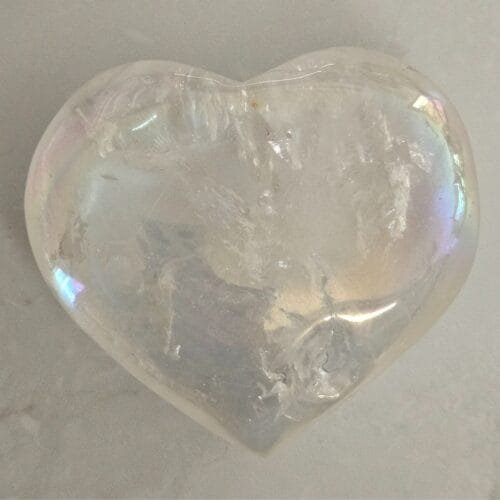 Clear Quartz Heart