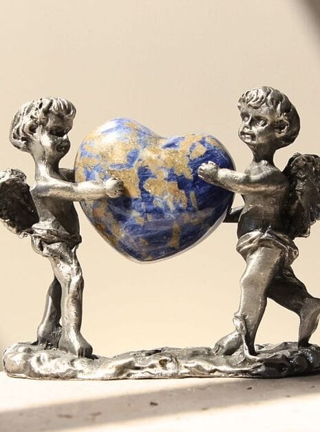Cherubs with Sodalite Heart