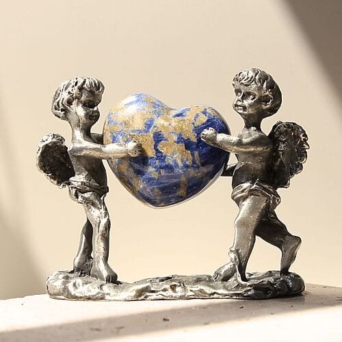 Cherubs with Sodalite Heart