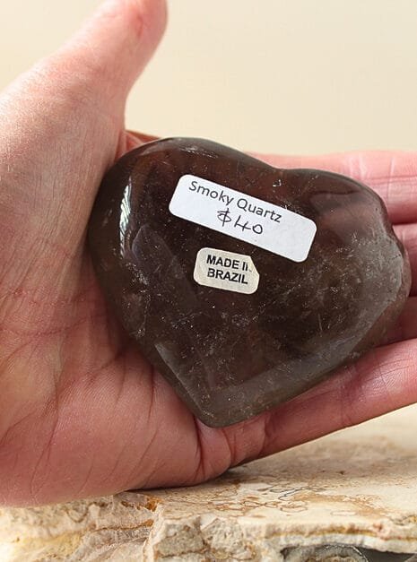 Smoky Quartz Heart Smoky Quartz Heart