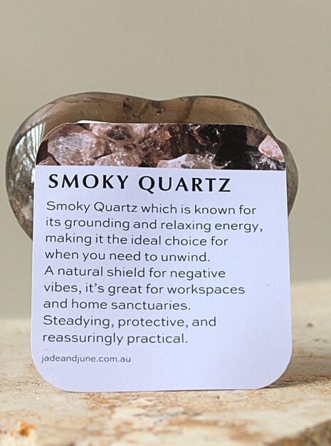 Smoky Quartz Heart Smoky Quartz Heart