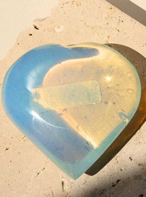 Opalite Crystal Heart