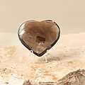 Smoky Quartz Crystal Heart