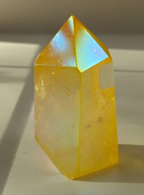 Yellow Aura Quartz Small Yellow Aura Quartz Small