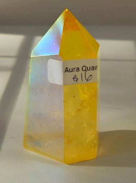 Yellow Aura Quartz Small Yellow Aura Quartz Small