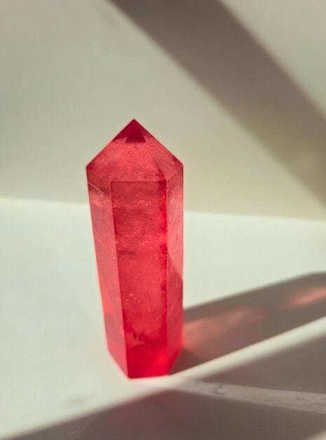 Red Quartz Aura Tower Red Quartz Aura Tower