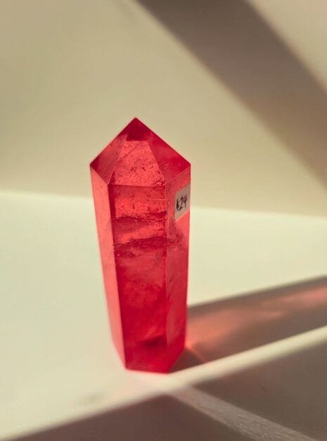 Red Quartz Aura Tower Red Quartz Aura Tower