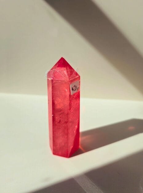 Red Quartz Aura Tower Red Quartz Aura Tower