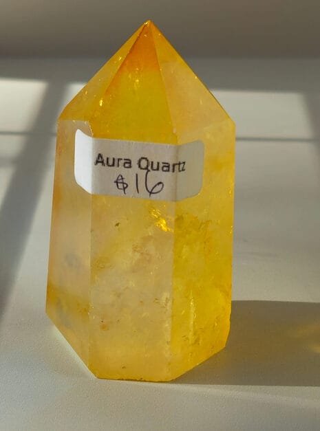 Yellow Aura Quartz Small Yellow Aura Quartz Small