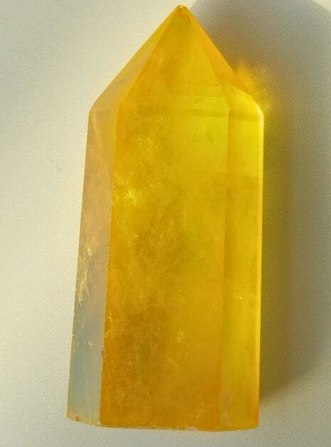 Yellow Aura Quartz Tower Yellow Aura Quartz Tower