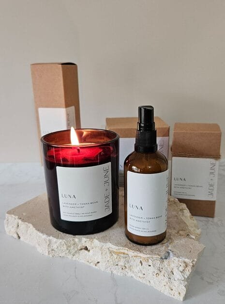 Luna Candle and Spray Bundle | Jade + June Luna Candle Bundle