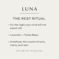 Luna The Rest Ritual