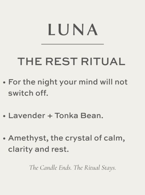 Luna The Rest Ritual Luna The Rest Ritual