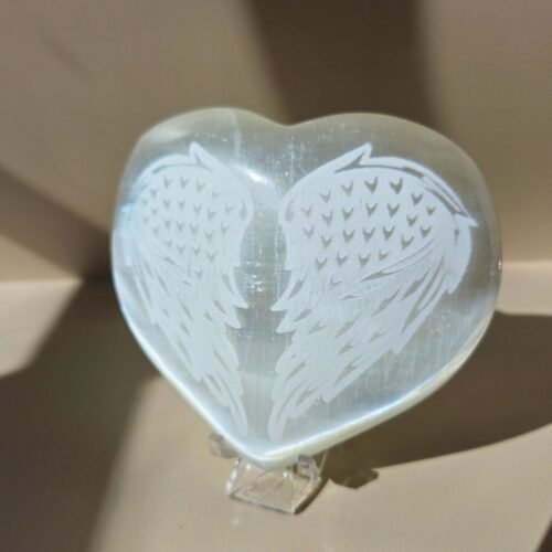 Selenite Heart