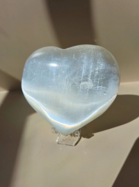 Selenite Heart Selenite Heart
