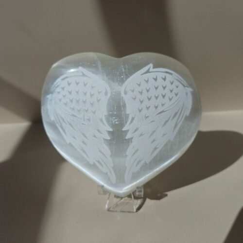 Selenite Heart