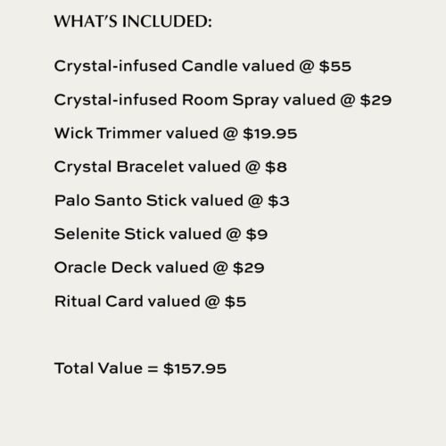 what’s in the ritual pack