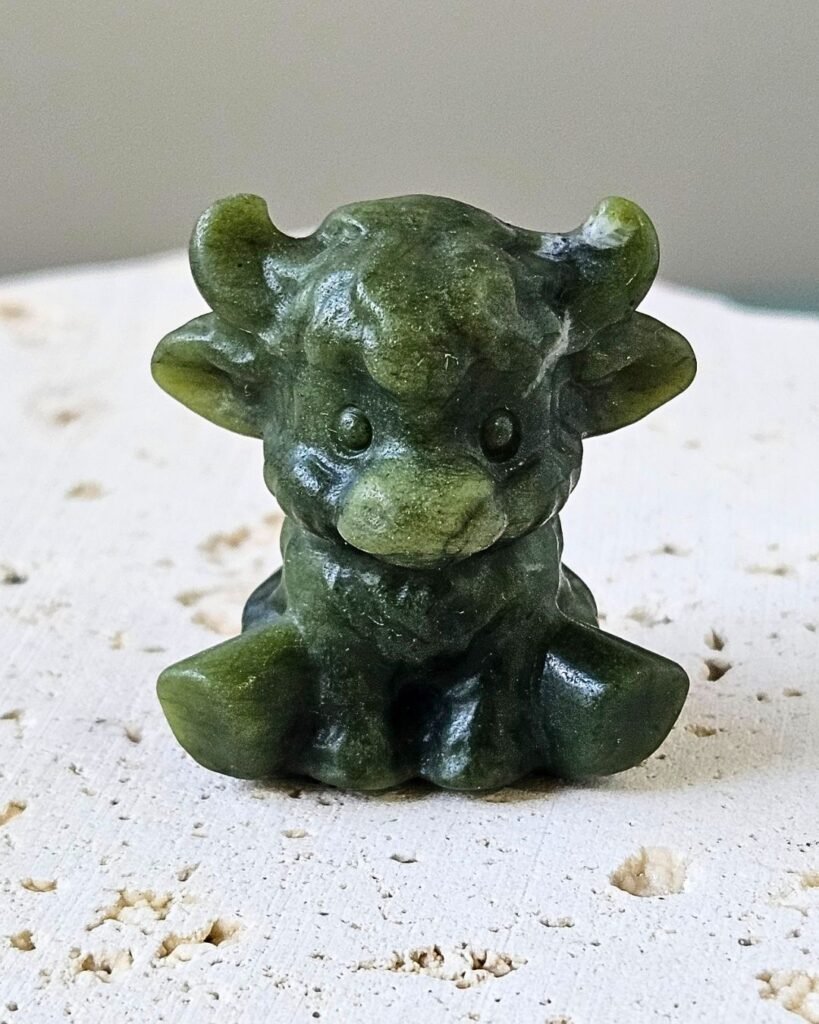 Jade Highland Cow Carving
The Meaning of Jade
