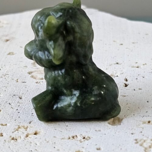 Jade Highland Cow Carving Jade Highland Cow Carving