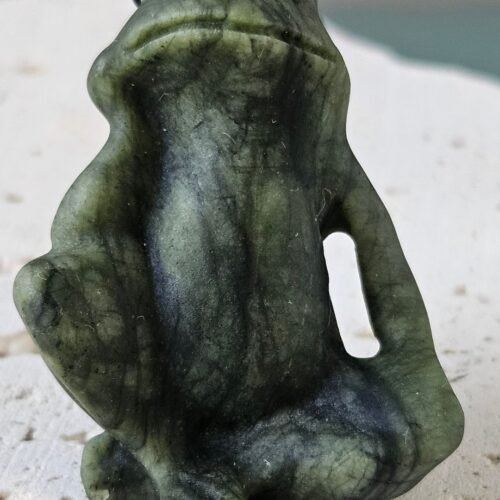 Jade Frog Carving