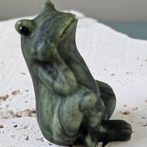 Jade Frog Carving