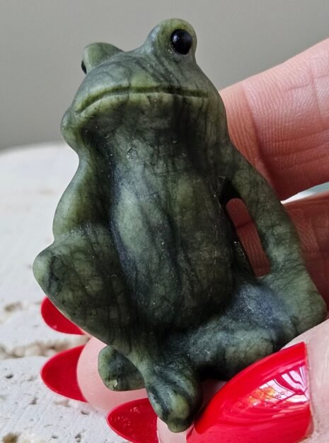 Jade Frog Carving Jade Frog Carving