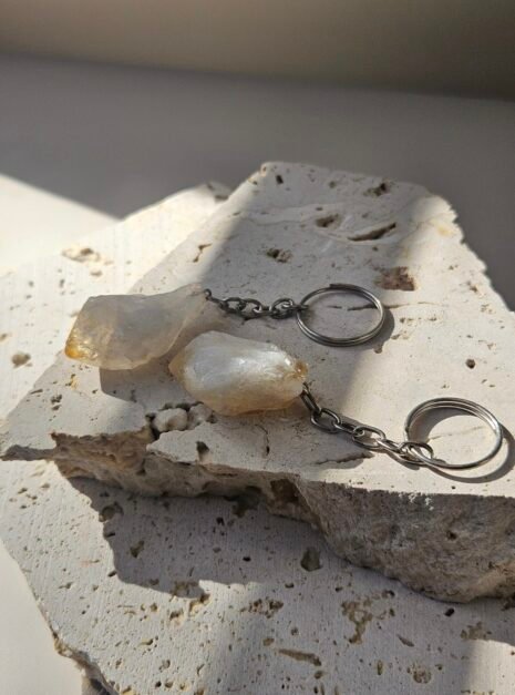 Citrine Point Keyring 1 Citrine Point Keyring