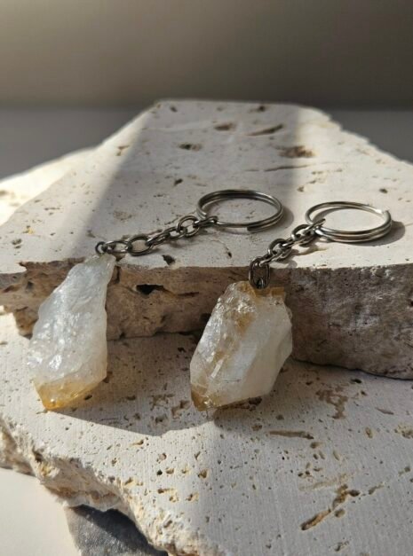 Citrine Point Keyring 2 Citrine Point Keyring