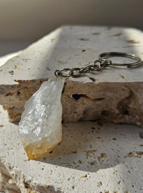 Citrine Point Keyring 3 Citrine Point Keyring