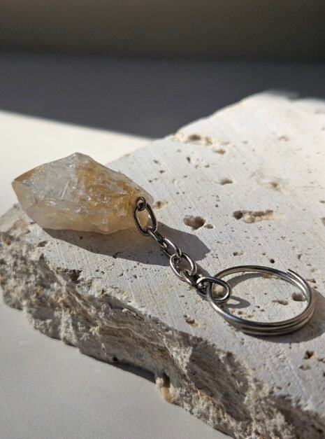 Citrine Point Keyring 4 Citrine Point Keyring