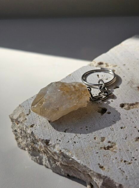 Citrine Point Keyring 5 Citrine Point Keyring