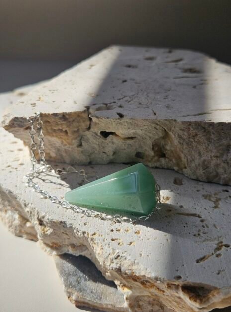 Green Aventurine Pendulum 2 Green Aventurine Pendulum
