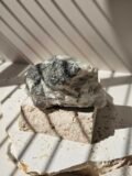 Rainbow Moonstone freeform in natural light, whole stone visible