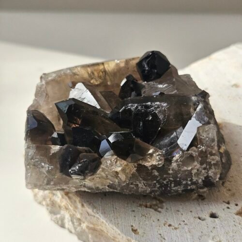 Smoky Quartz Cluster