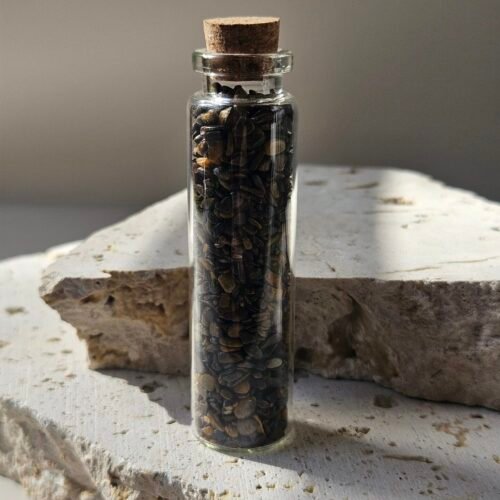 Tiger's Eye Chips in Bottle